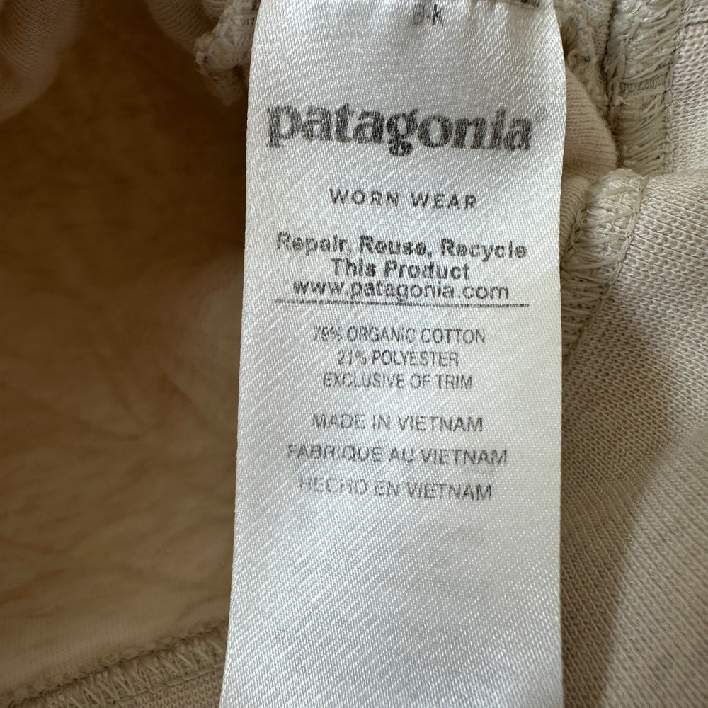 Patagonia Womens Organic Cotton Quilt Snap-T Pullover Oatmeal XXS - Picture 3 of 10